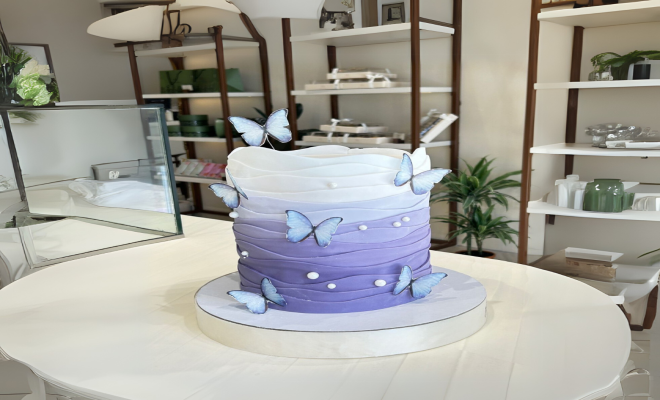 كيكة فراشة الميلاد